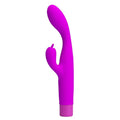 PRETTY LOVE - VIBRADOR JENE COM DUPLA ESTIMULAÇÃO DO PONTO G E DO CLITÓRIS - ROXO