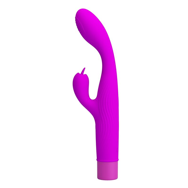 PRETTY LOVE - VIBRADOR JENE COM DUPLA ESTIMULAÇÃO DO PONTO G E DO CLITÓRIS - ROXO