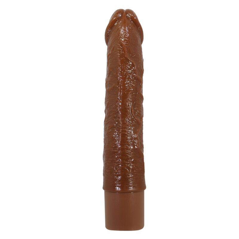 PRETTY LOVE - VIBRADOR REALISTA LEONARDO 20 CM Ø 4 CM MARROM