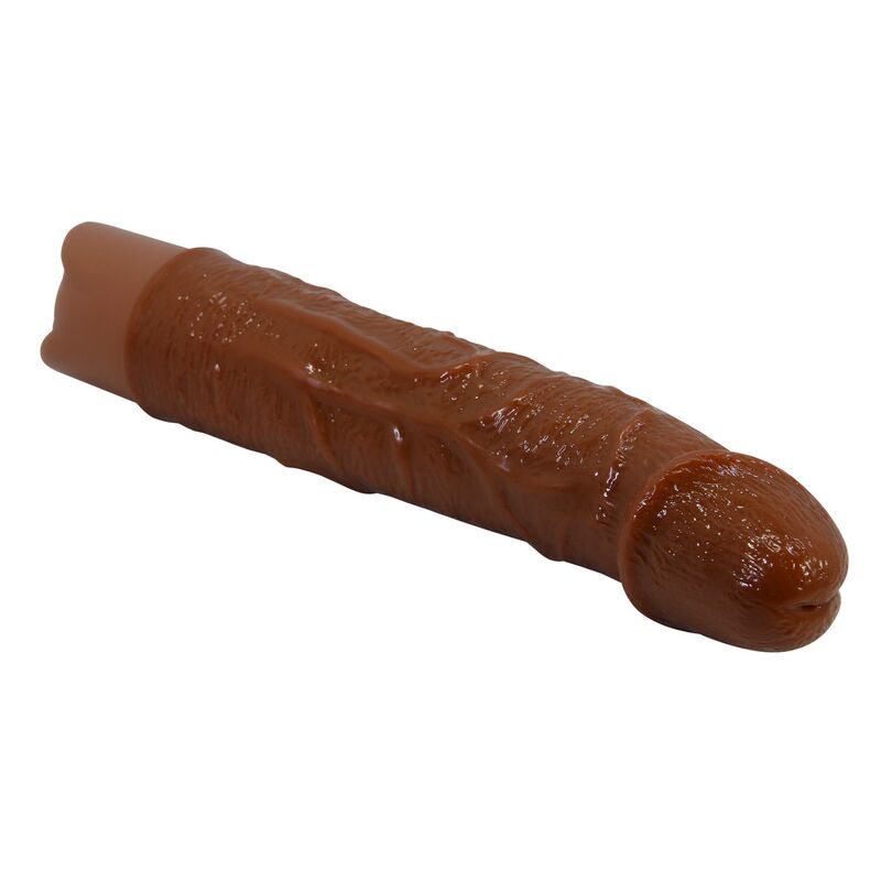 PRETTY LOVE - VIBRADOR REALISTA LEONARDO 20 CM Ø 4 CM MARROM
