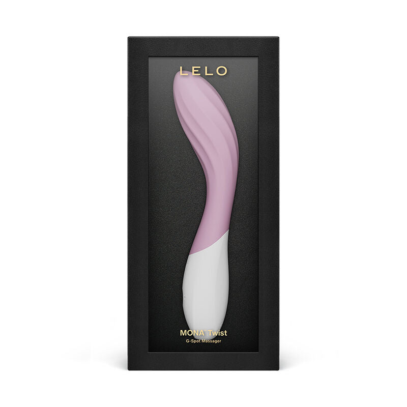 LELO - MONA TWIST VIBRADOR DE PONTO G RECARREGÁVEL COM CONTROLE POR APLICATIVO LAVANDA