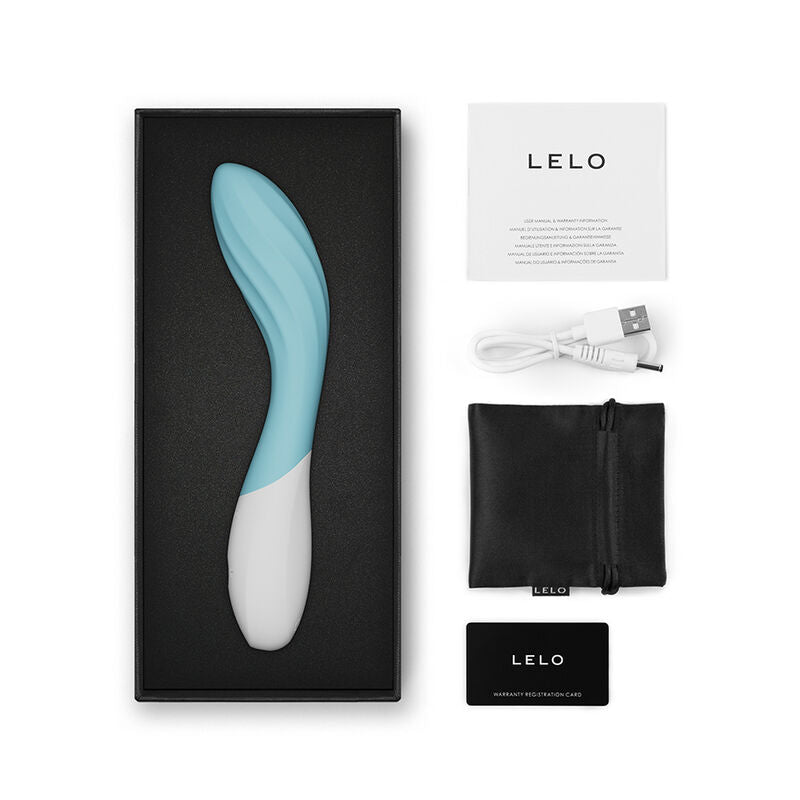 LELO - MONA TWIST VIBRADOR DE PONTO G RECARREGÁVEL COM CONTROLE POR APLICATIVO LAVANDA
