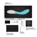 LELO - MONA TWIST VIBRADOR DE PONTO G RECARREGÁVEL COM CONTROLE POR APLICATIVO LAVANDA