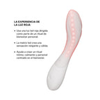 LELO - MONA SPECTRA MASSAGEADOR ÍNTIMO DE LUZ VERMELHA RECARREGÁVEL CONTROLADO POR APLICATIVO