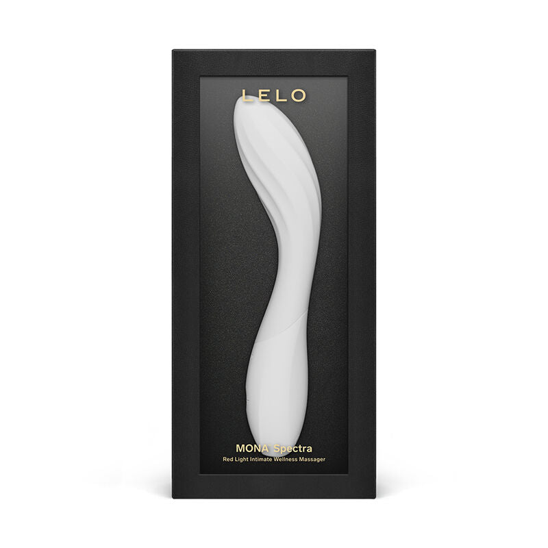 LELO - MONA SPECTRA MASSAGEADOR ÍNTIMO DE LUZ VERMELHA RECARREGÁVEL CONTROLADO POR APLICATIVO