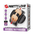 PRETTY LOVE - MASTURBADOR AUTOMÁTICO COM EMPURRAÇÃO USB QUIRIN PRETO