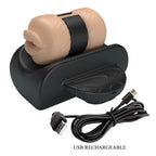 PRETTY LOVE - MASTURBADOR AUTOMÁTICO COM EMPURRAÇÃO USB QUIRIN PRETO