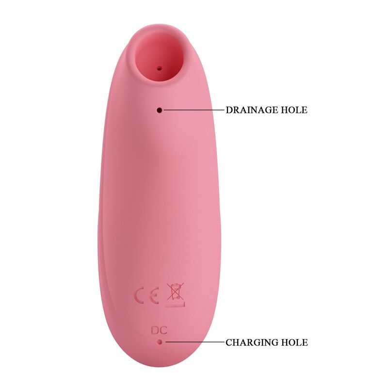 PRETTY LOVE - ESTIMULADOR DE SUCÇÃO CLITORIAL OTIS 7 MODOS ROSA