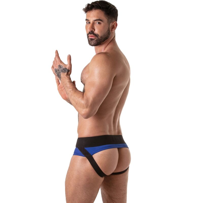 LOCKER GEAR - CUECA SUSPENSA COM CÓS LARGO AZUL L