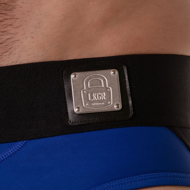LOCKER GEAR - CUECA SUSPENSA COM CÓS LARGO AZUL L