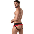 LOCKER GEAR - CUECA SUSPENSA COM CÓS LARGO VERMELHA M