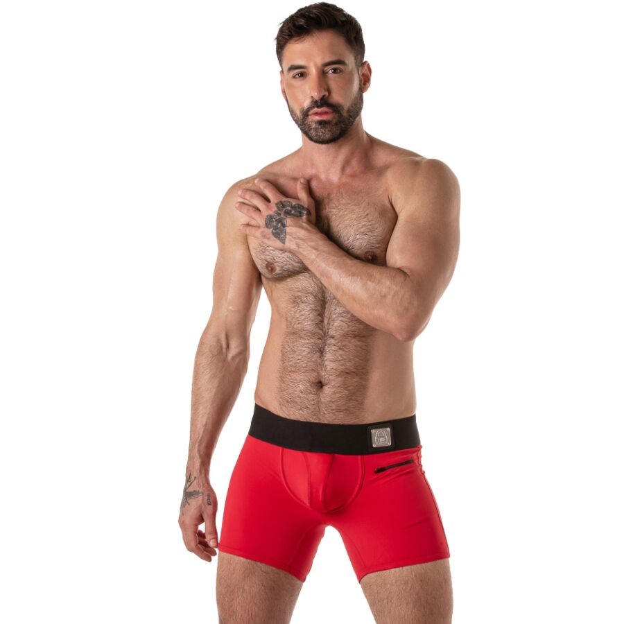 LOCKER GEAR - CINTURA LARGA VERMELHA L