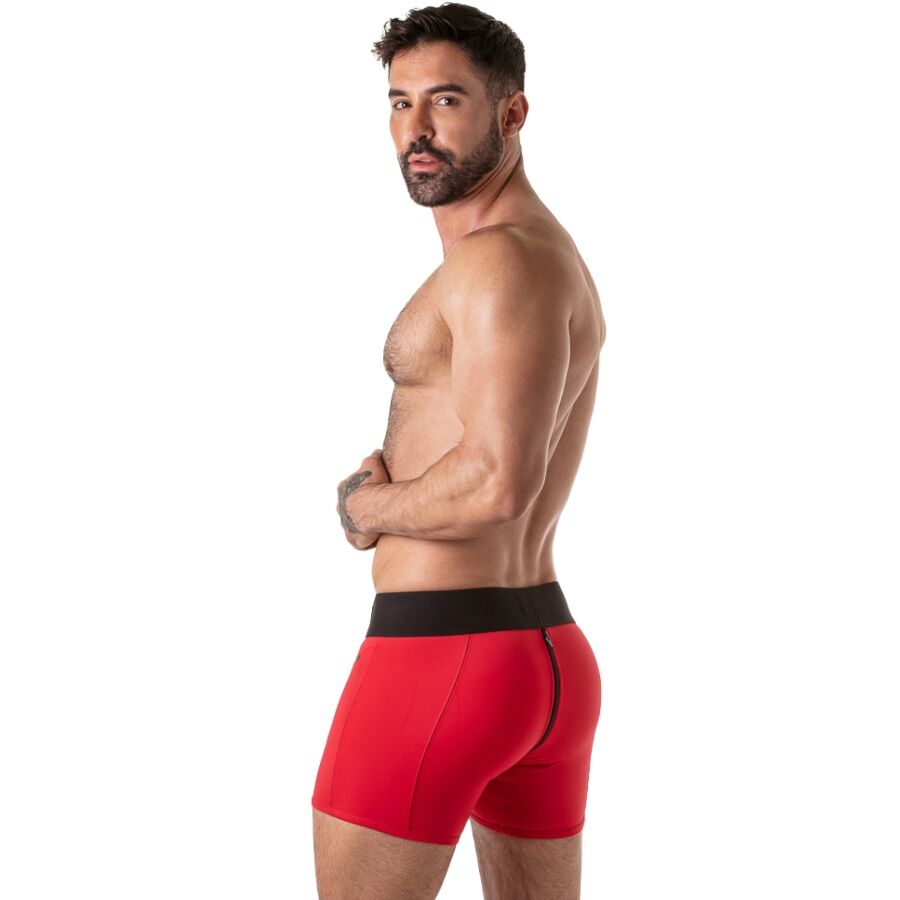 LOCKER GEAR - CINTURA LARGA VERMELHA XL