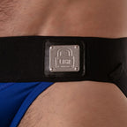 LOCKER GEAR - SUSPENSÓRIO COM CÓS LARGO AZUL S