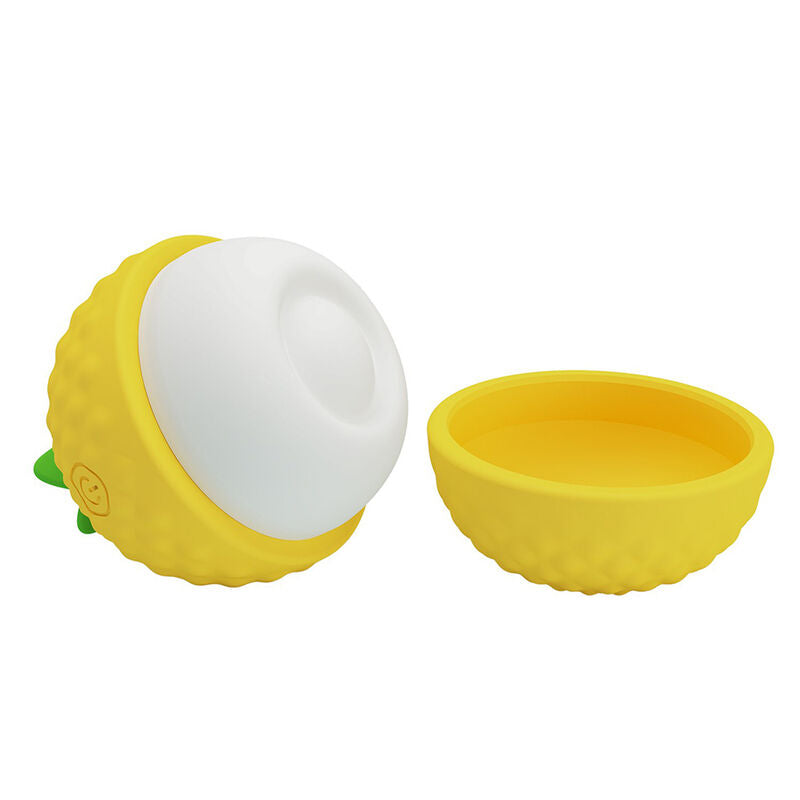 PRETTY LOVE - ESTIMULADOR CLITORIANO RECARREGÁVEL COM SUCÇÃO E IMPULSÃO AMARELO