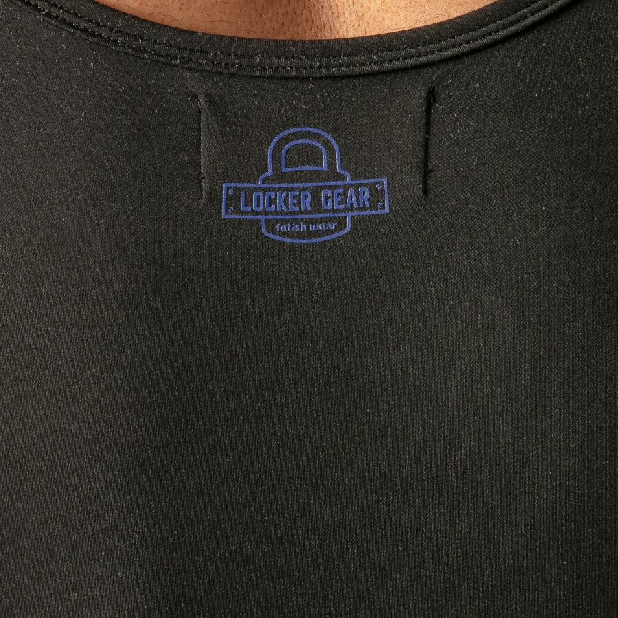 LOCKER GEAR - CAMISETA REGATA AZUL DE ACESSO LIVRE TAMANHO XL