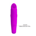 PRETTY LOVE - VIBRADOR DE DEDO RECARREGÁVEL PETERSON HONEY FINGER ROXO