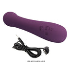 PRETTY LOVE - VIBRADOR COELHO RECARREGÁVEL ROSOLYN COM 10 FUNÇÕES