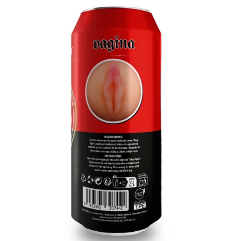 ALIVE - MASTURBAÇÃO MASCULINA VAGINA LATA DE CERVEJA TRILHA GALÁCTICA