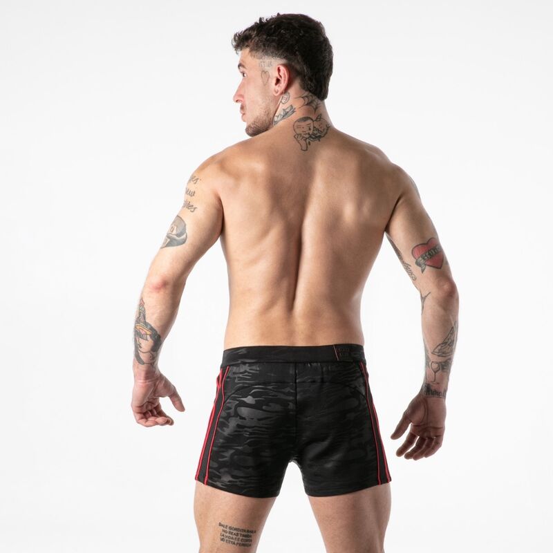 LOCKER GEAR - CURTO VERMELHO M COM ACESSO MILITAR COMPLETO M