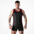 LOCKER GEAR - REGATA FULL MILITARY ACCESS VERMELHA TAMANHO XL