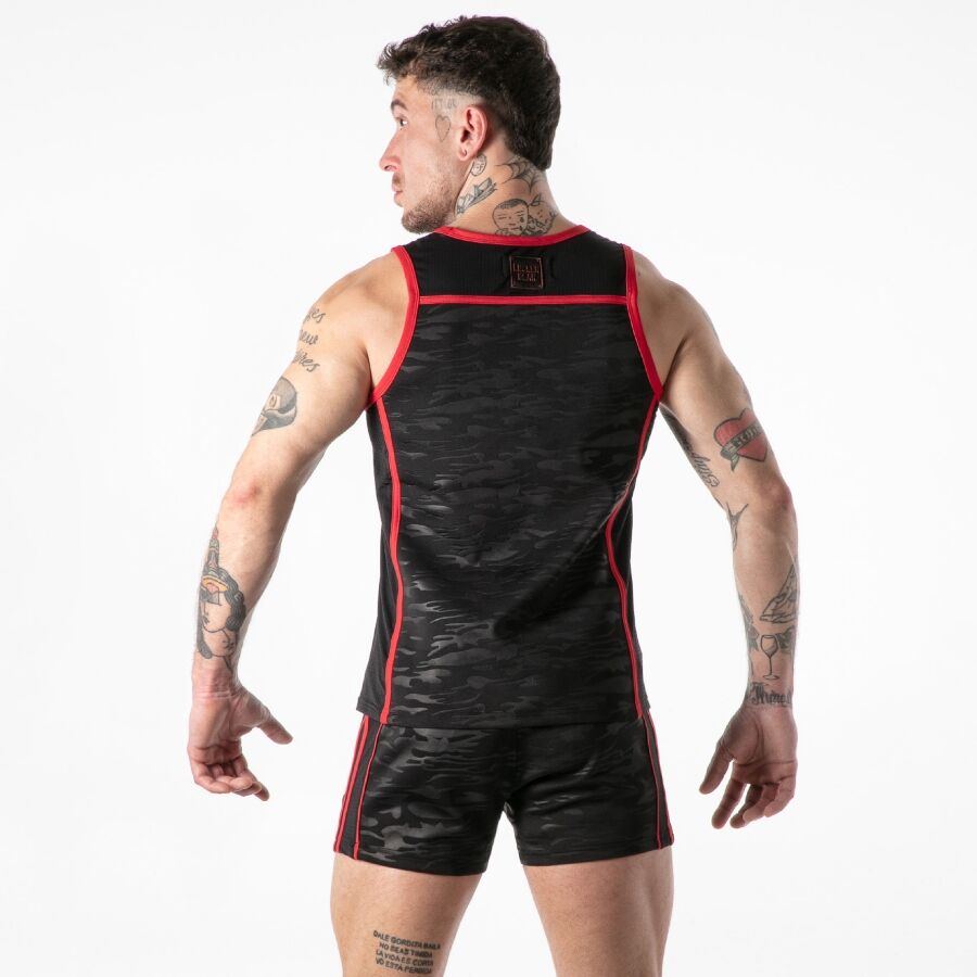 LOCKER GEAR - REGATA FULL MILITARY ACCESS VERMELHA TAMANHO XL