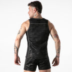 LOCKER GEAR - REGATA AZUL COM ACESSO MILITAR COMPLETO