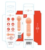 INTENSE - JARED MINI WAND MASSAGER RECARREGÁVEL USB LARANJA