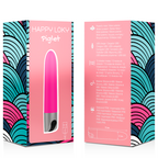HAPPY LOKY - VIBRADOR MINI RECARREGÁVEL USB PORQUINHO ROSA