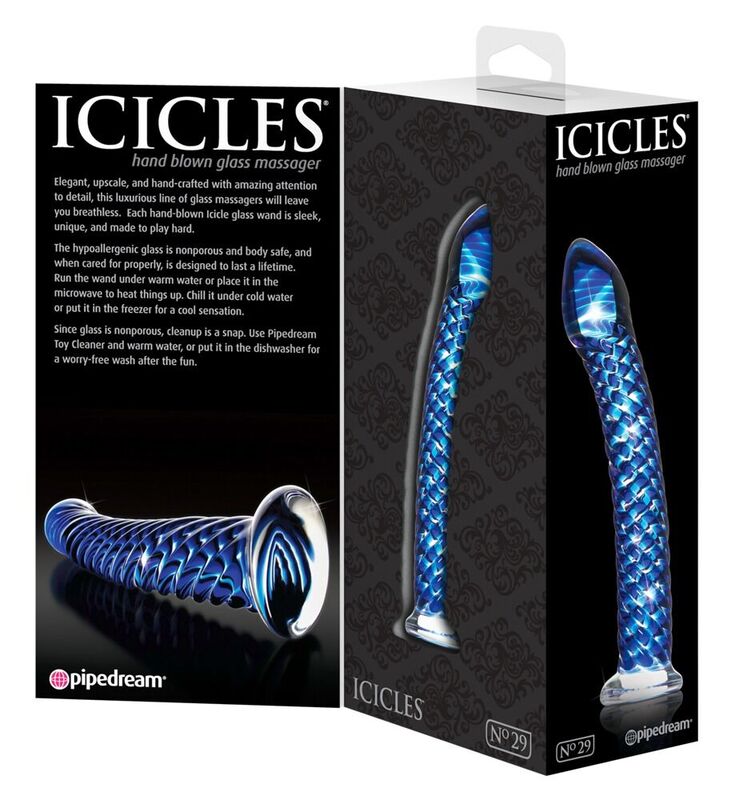 ICICLES - MASSAGEIRO DE VIDRO N. 29