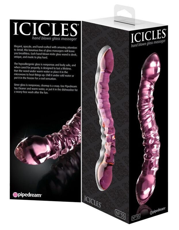 ICICLES - MASSAGEADOR DE VIDRO N. 55