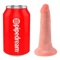 KING COCK - DILDO COM BOLAS 14 CM CARNE