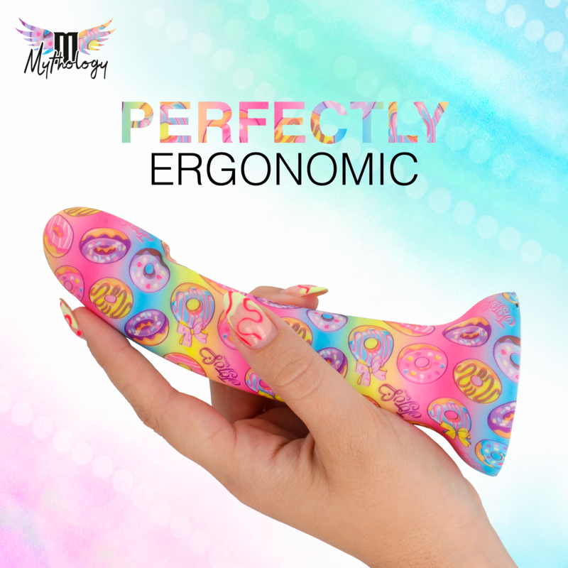 MYTHOLOGY - LYRA 2 DILDO DE SILICONE 19 CM Ø 3,3 CM DONUTS