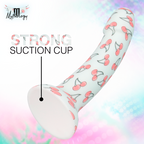 MYTHOLOGY - LYRA 3 DILDO DE SILICONE 17 CM Ø 3,6 CM CEREJAS