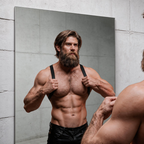FETISH SUBMISSIVE ATTITUDE - ARREIO DE COSTAS DE COURO ECOLÓGICO MASCULINO