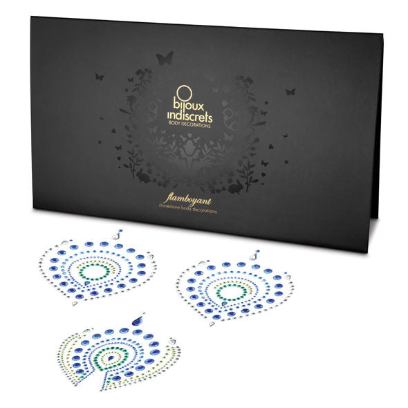 BIJOUX INDISCRETS - FLAMBOYANT AZUL E VERDE