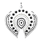 BIJOUX INDISCRETS - FLAMBOYANT PRETO &amp; PRATA