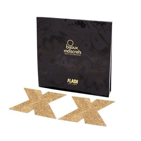 BIJOUX INDISCRETS - CAPAS DE BICOFLASH OURO