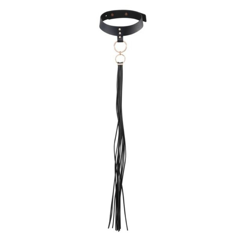 BIJOUX INDISCRETS - MAZE TASSEL CHOKER PRETO