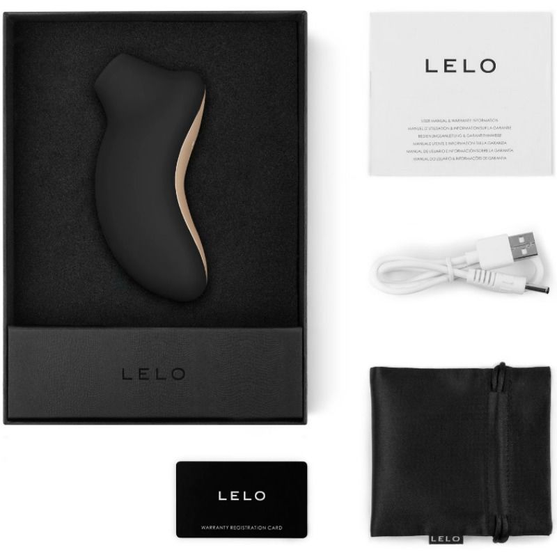 LELO - ESTIMULADOR DE CLITÓRIS SONA PRETO