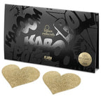 BIJOUX INDISCRETS - FLASH GOLDEN HEART NIPPLE COVERS