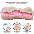 CRAZY BULL - MASTURBADOR DE VAGINA PELE DE GUA COM BALA VIBRANTE 2