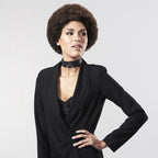 BIJOUX INDISCRETS - MAZE COLAR PRETO COM ALA