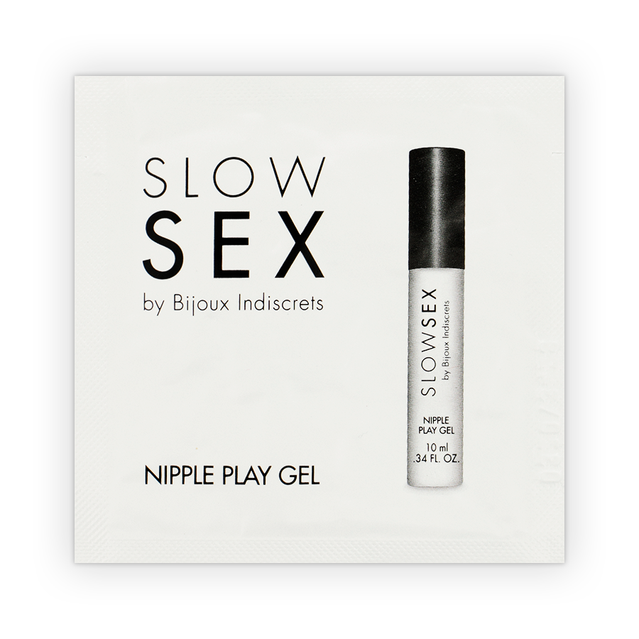 BIJOUX INDISCRETS - SLOW SEX NIPPLE GEL ESTIMULANTE NIPPLE PLAY GEL DE DOSE ÃNICA 6 ML