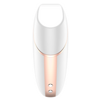 SATISFYER - ESTIMULADOR E VIBRADOR LOVE TRIANGLE BRANCO